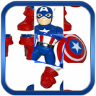 Super heroes puzzle Game 图标
