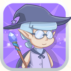 Wizard Defense With Magic Wand أيقونة