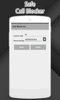 Safe Call Blocker : Blacklist Cartaz