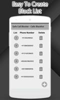 Safe Call Blocker : Blacklist captura de pantalla 3