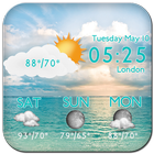 Weather & Clock Widget icône