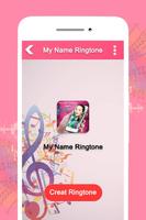 My Name Ringtone Maker With Music Affiche