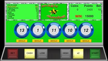 Magic Video Poker syot layar 1
