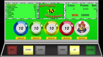 Magic Video Poker syot layar 2