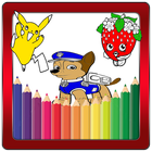 Cartoons Coloring Pages иконка