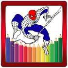 Super Heroes Coloring Book آئیکن