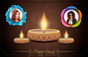 Diwali Photo Frame โปสเตอร์