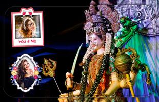 MAA Durga Photo Frame Affiche