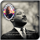 Martin Luther King Photo Frame أيقونة