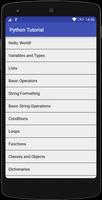 برنامه‌نما Python Tutorial and Compiler عکس از صفحه