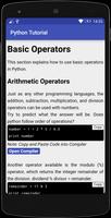 Python Tutorial and Compiler screenshot 4