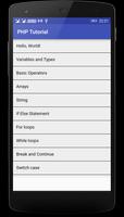 PHP Tutorial and Compiler screenshot 2