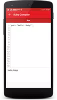 Ruby Tutorial and Compiler screenshot 1