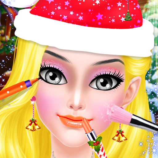 Christmas Girl Makeup & Makeover
