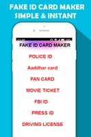 Fake ID Card Maker পোস্টার