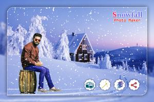 Snowfall Photo Editor :  Snow fall Photo Maker screenshot 2