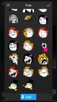 Stickers: Rage Women's Faces Screenshot 1