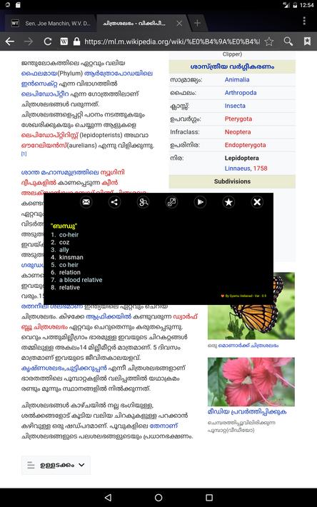puma malayalam meaning