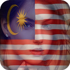 Malaysia Flag Face ไอคอน