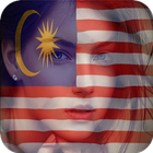 Malaysia Flag Face icône