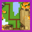 Deathly Fire Survival Challenge. Map for MCPE APK