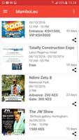 MamboLeo : Kenya Events News screenshot 2