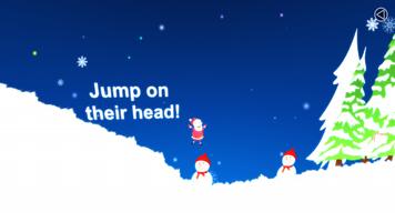 Christmas Santa Ragdoll Run captura de pantalla 1
