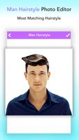 Man HairStyle Photo Editor Affiche
