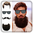 Man Hair Mustache And Hair Styles PRO icône