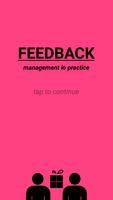 Feedback in people management - leadership growth-poster