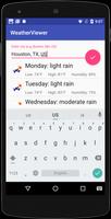Weather Viewer تصوير الشاشة 1