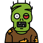 Defensa zombie icono