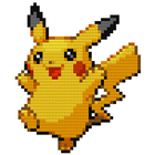 Icona Color by Number Pokemon Pixel Sandbox