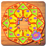 Mandala designs - Puzzle icône