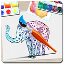 Mandala draw - Coloring book APK