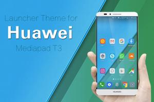 Theme for Huawei Mediapad T3 Affiche
