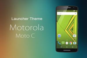 Theme for Motorola Moto C الملصق