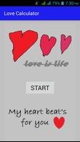 Love Calculator App Affiche