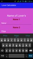 Love Calculator App capture d'écran 1