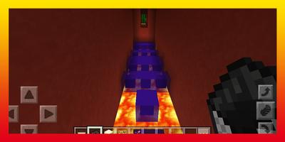 “The Fire of Determination” MCPE Map Affiche