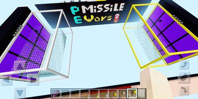 Missile Wars map for MCPE capture d'écran 1