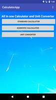 All in One Calculator and Unit Converter Affiche