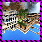 The Luxurious Mansion. Map for MCPE Zeichen