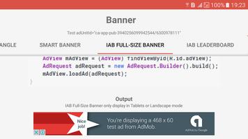 AdMob - Tutorials & Examples capture d'écran 2