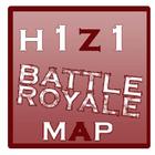 Battle Royale Map H1z1 icône
