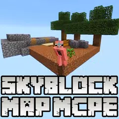 Скачать Map Skyblock for Minecraft PE APK