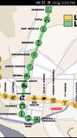 Monterrey Metro Map captura de pantalla 1