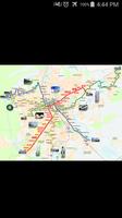 Nancy Tram Map Cartaz