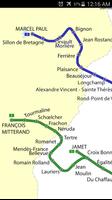 Nantes Tram Map screenshot 2