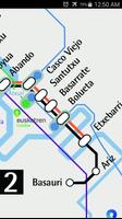 Bilbao Metro Map capture d'écran 2